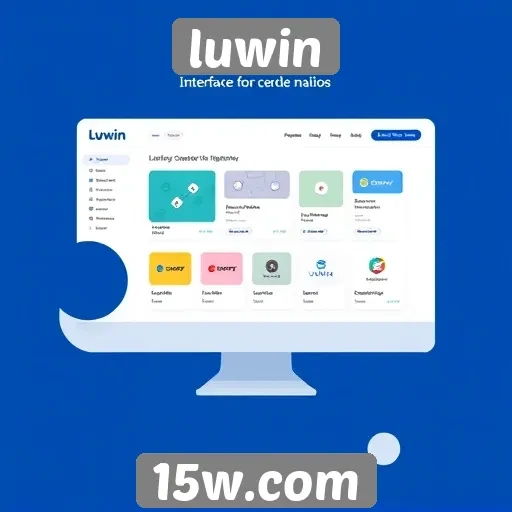Explorando a interface do site Luwin