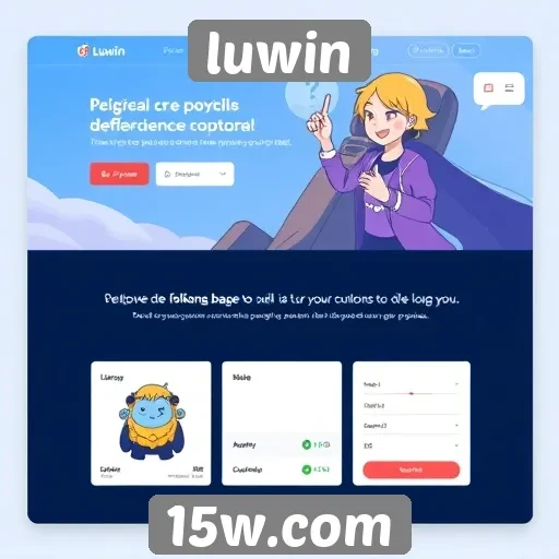 Análise da interface do site Luwin e sua usabilidade