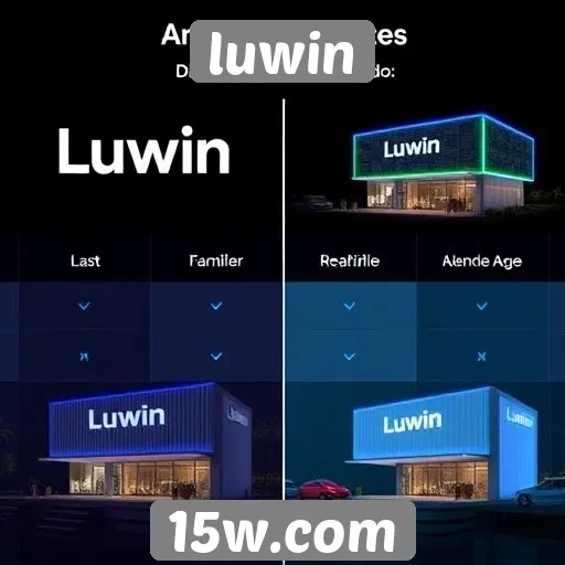 Comparativo entre luwin e concorrentes do mercado